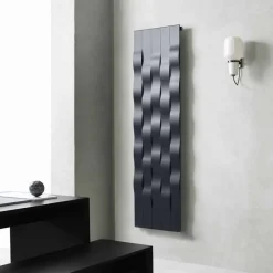 Viadurini Radiators Heizkörper Elektrisch-5 Bar Design Stahl elektrische Strahlungsplatte bis 1000 Watt - Fluss