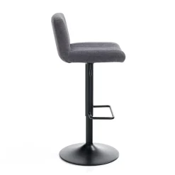 Viadurini Living Barhocker-2 Barhocker aus Stoff und Stahl - Polonio