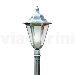 Viadurini Lighting Gartenlampion-179 cm hohe Gartenlampe aus Glas und 5 Aluminiumausführungen - Pinako