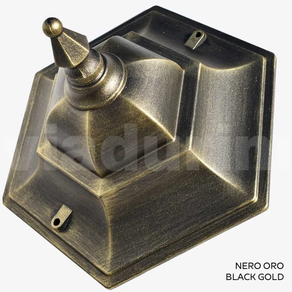 Viadurini Lighting Gartenlampion-179 cm hohe Gartenlampe aus Glas und 5 Aluminiumausführungen - Pinako