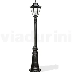 Viadurini Lighting Gartenlampion-154 cm hohe Gartenlampe aus Glas und 5 Aluminiumausführungen - Pinako