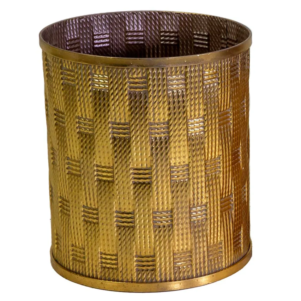 Viadurini Living Klassische Couchtische-2 Couchtische aus goldenem Metall mit Spiegelplatte - Cliff