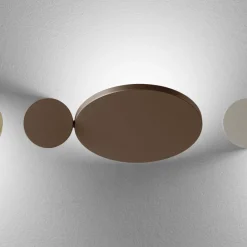 Viadurini Lighting Moderne Wandleuchten-345° drehbare Metall-Wandleuchte Made in Italy - Lumi