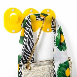 Viadurini Decor Wandgarderobe-2 dreifacher Wandhalter im farbigen Plexiglas-Clip-Design - Freddie