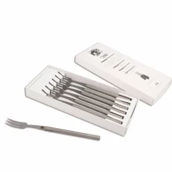 Coltellerie Berti Küchenmesser-6 Edelstahl Tischgabeln, Berti Exklusiv für Viadurini - Edolo