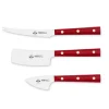 Coltellerie Berti Käsemesser-3 Edelstahl-Käsemesser, Berti Exklusiv für Viadurini - Asiago