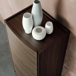 Viadurini Night Design Schlafzimmer Komplett-4 Elemente Schlafzimmer mit Doppelbett Made in Italy Luxus - Gamma