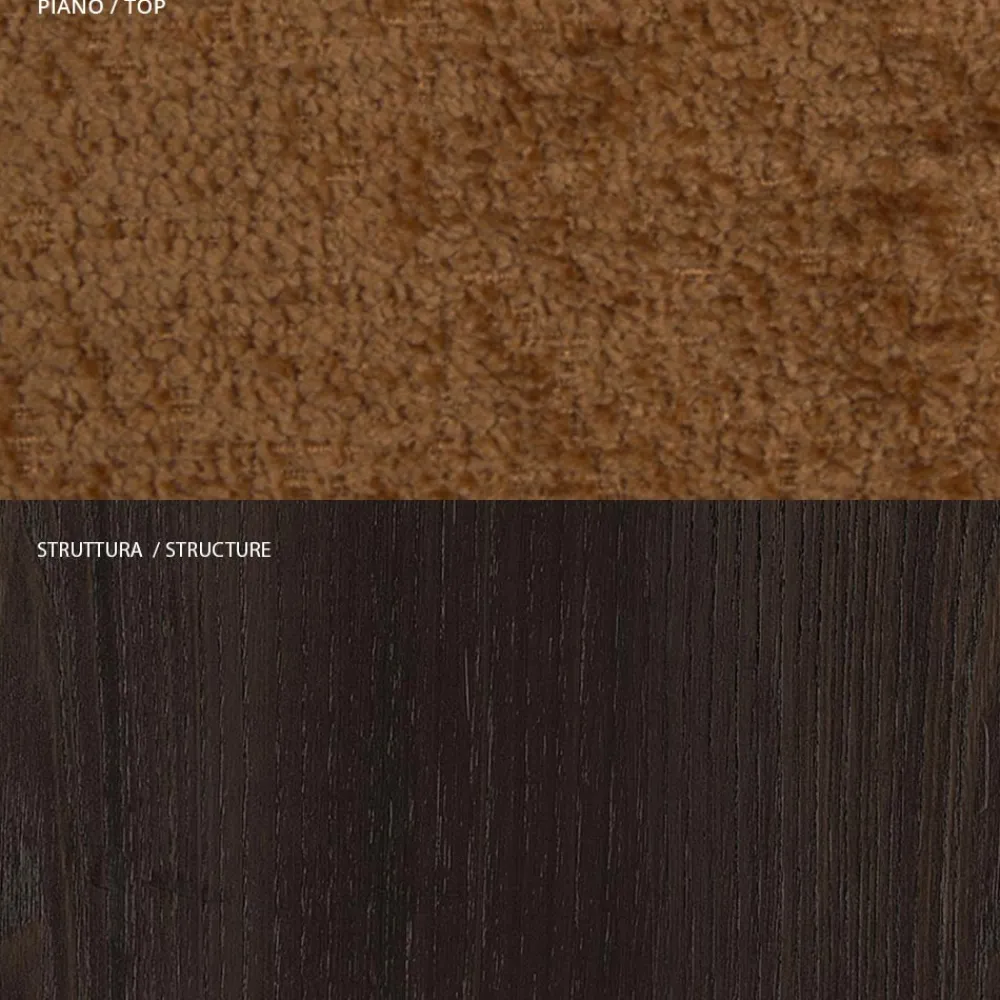 Viadurini Living Moderne Stühle-4 Esszimmerstühle aus massivem Eschenholz und Stoff, hergestellt in Italien – Sulu