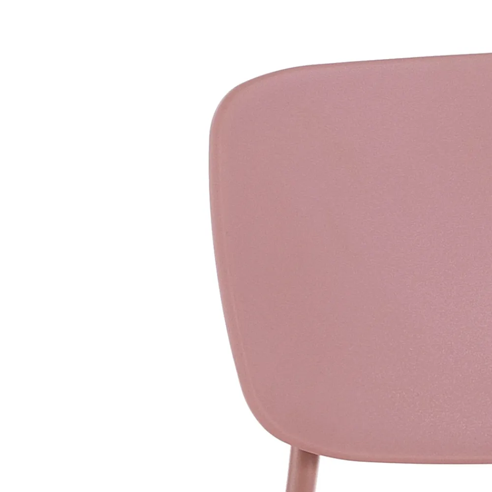 Viadurini Living Moderne Stühle-4 Esszimmerstühle aus Stahl und Polypropylen - Aquila