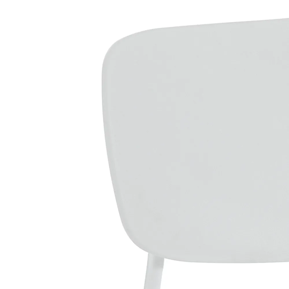 Viadurini Living Moderne Stühle-4 Esszimmerstühle aus Stahl und Polypropylen - Aquila