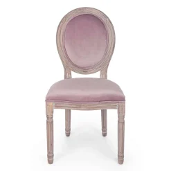 Viadurini Living Klassische Stühle-2 Esszimmerstühle im klassischen Design aus Polyester Homemotion - Dalida