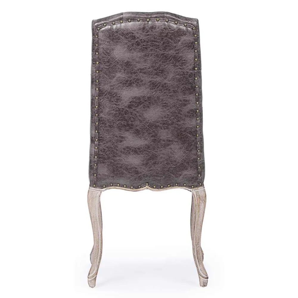 Viadurini Living Klassische Stühle-2 Esszimmerstühle mit gepolstertem und gepolstertem Sitz Homemotion - Mania