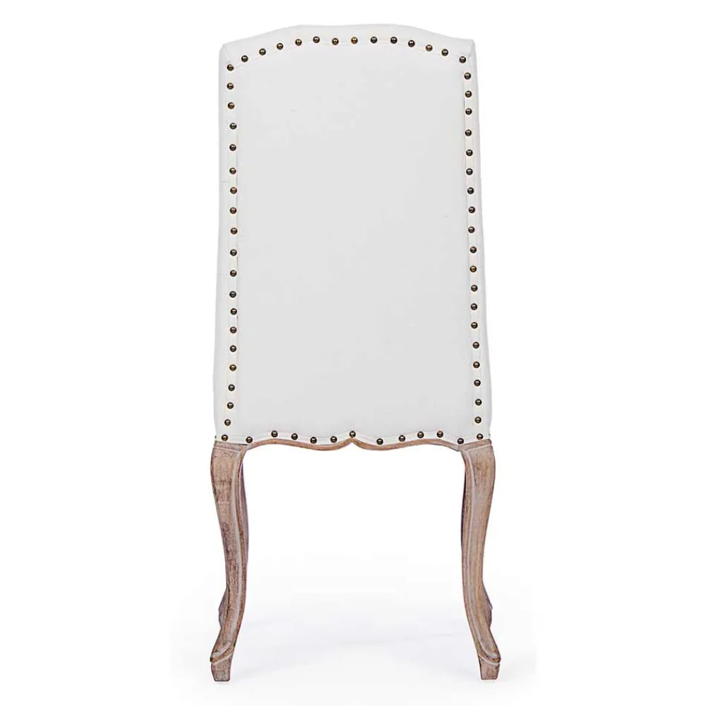 Viadurini Living Klassische Stühle-2 Esszimmerstühle mit gepolstertem und gepolstertem Sitz Homemotion - Mania