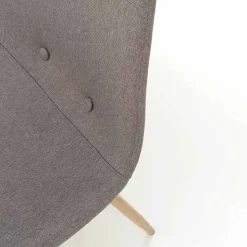 Viadurini Living Moderne Stühle-4 Esszimmerstühle mit Stoffsitz und Metallstruktur - Pampa