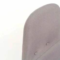 Viadurini Living Moderne Stühle-4 Esszimmerstühle mit Stoffsitz und Metallstruktur - Pampa