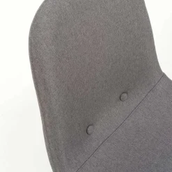 Viadurini Living Moderne Stühle-4 Esszimmerstühle mit Stoffsitz und Metallstruktur - Pampa