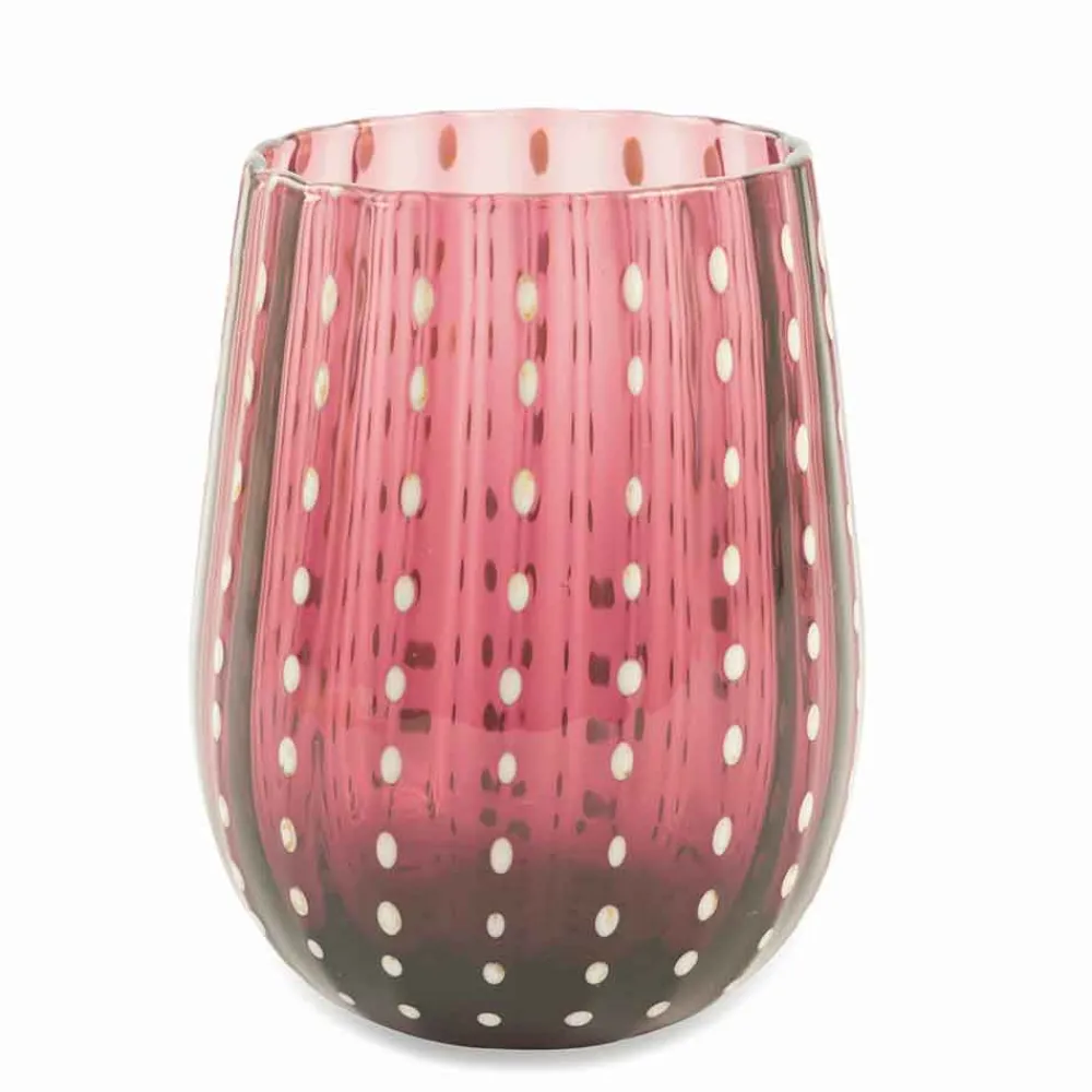 Viadurini Kitchen Gläser Set-12 farbige und moderne Glasgläser für wassereleganten Service - Persien