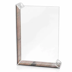 Viadurini Decor Bilderrahmen-2 Fotorahmen mit mehreren Tischen aus farbigem Plexiglas oder mit Holz - Menelao