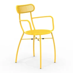 Viadurini in the Garden Metallsessel-4 Gartensessel aus Metall in verschiedenen Farben Made in Italy - Hedge