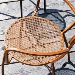 Viadurini in the Garden Metallsessel-4 Gartensessel aus Metall in verschiedenen Farben Made in Italy - Hedge