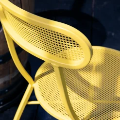 Viadurini in the Garden Gartenstühle Metall-4 Gartenstühle aus Metall in verschiedenen Farben Made in Italy - Hedge