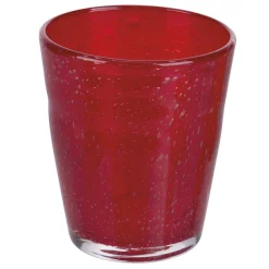 Viadurini Kitchen Gläser Set-12 Gläser 330 ml aus Glas in verschiedenen Farben - Brosche