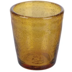 Viadurini Kitchen Gläser Set-12 Gläser 330 ml aus Glas in verschiedenen Farben - Brosche