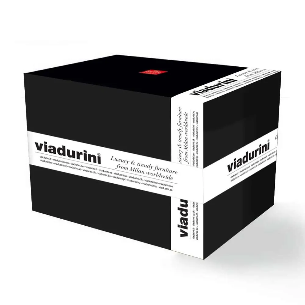 Viadurini Kitchen Italienisches Kristallgeschirr-12 Gläser für Wasser-, Getränke- oder Cocktaildesign in dekoriertem Öko-Kristall - Destino