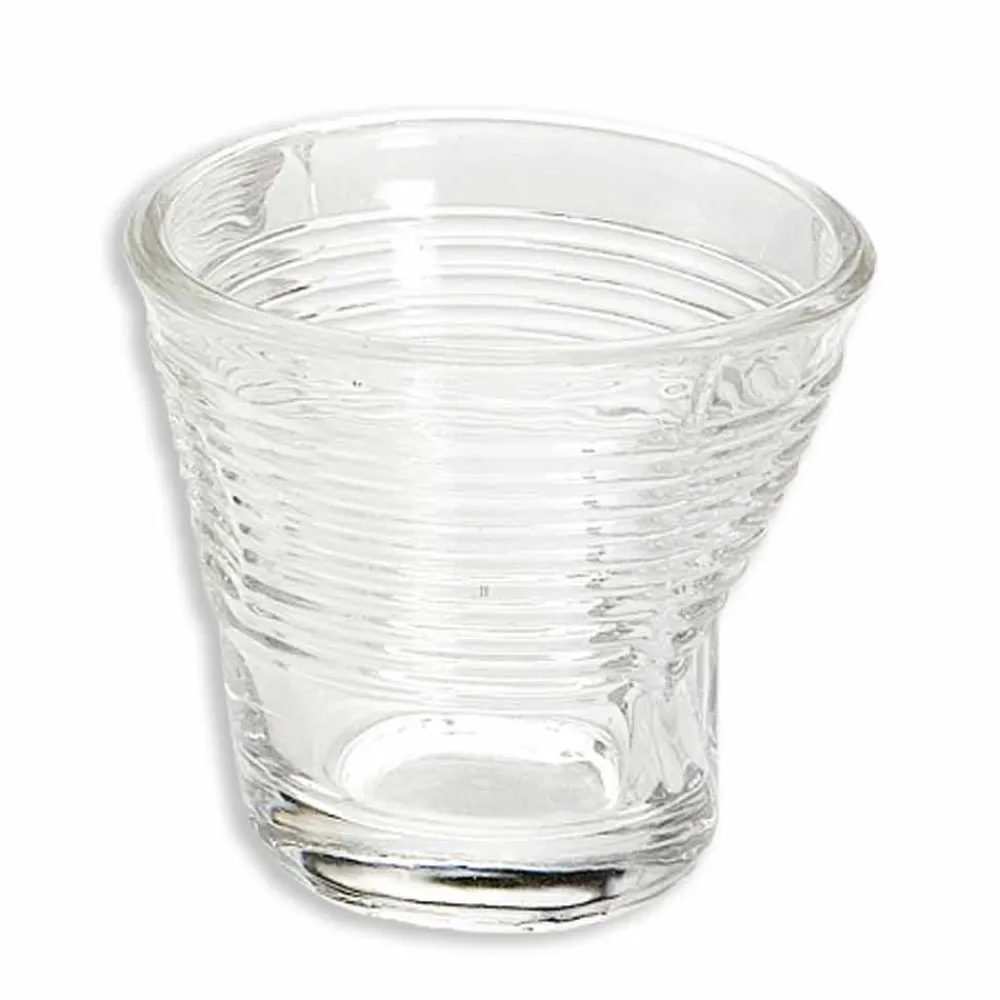 Viadurini Kitchen Gläser Set-12 Kaffeetassen zerknittertes farbiges Designglas - Sarabi