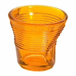 Viadurini Kitchen Gläser Set-12 Kaffeetassen zerknittertes farbiges Designglas - Sarabi