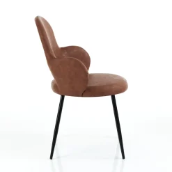 Viadurini Living Moderne Stühle-4 Kunstlederstühle in verschiedenen Ausführungen – Amaranth