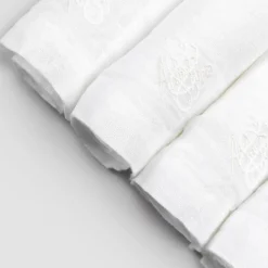 Viadurini Textile Servietten-6 leichte Leinenservietten mit hochwertiger Luxusdekoration - Virtu