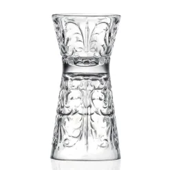 Viadurini Kitchen Italienisches Kristallgeschirr-12 luxuriös verzierte Jiggergläser aus ökologischem Kristall - Schicksal