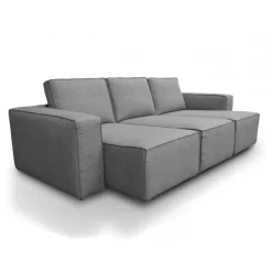 Viadurini Living Moderne Sofas-2- oder 3-Sitzer-Sofa mit ausziehbaren Sitzen aus Stoff Made in Italy - Alis