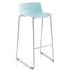 Viadurini Living Barhocker-2 Reckhocker aus Metall und Polypropylen Made in Italy - Chrissie