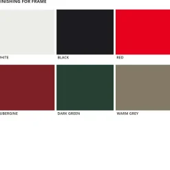 Viadurini in the Garden Outdoor Hocker-2 stapelbare Barhocker aus Metall und Polypropylen Made in Italy - Arlette