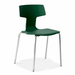 Viadurini Living Moderne Stühle-4 stapelbare Stühle aus Metall und Polypropylen Made in Italy - Clarinda