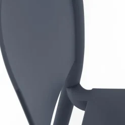 Viadurini Living Gartenstühle Kunststoff-4 stapelbare Stühle komplett aus Polypropylen in verschiedenen Farben – Mojito