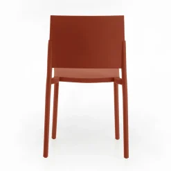 Viadurini Living Gartenstühle Kunststoff-4 stapelbare Stühle komplett aus Polypropylen in verschiedenen Farben – Mojito