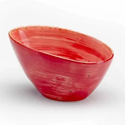 Viadurini Kitchen Teller Set-12 Stück Vorspeisenteller Service in farbigem Steinzeug von modernem Design - Simba