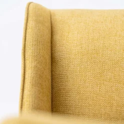 Viadurini Living Moderne Stühle-4 Stühle für das Wohnzimmer aus Stoff in verschiedenen Farben und Holz – Vanille