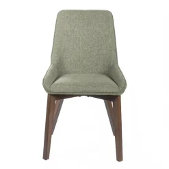 Viadurini Living Moderne Stühle-4 Stühle für das Wohnzimmer aus Stoff in verschiedenen Farben und Holz – Vanille