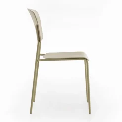 Viadurini Living Gartenstühle Kunststoff-4 Stühle mit Sitz aus Polypropylen in verschiedenen Ausführungen und Metall – Daiquiri