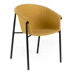 Viadurini Living Moderne Stühle-4 Stühle mit Stoffsitz, erhältlich in verschiedenen Ausführungen – Toskana