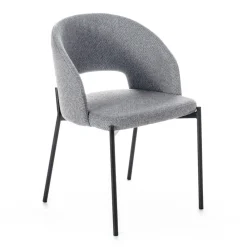 Viadurini Living Moderne Stühle-4 Stühle mit Stoffsitz in verschiedenen Ausführungen und Metall – Provence