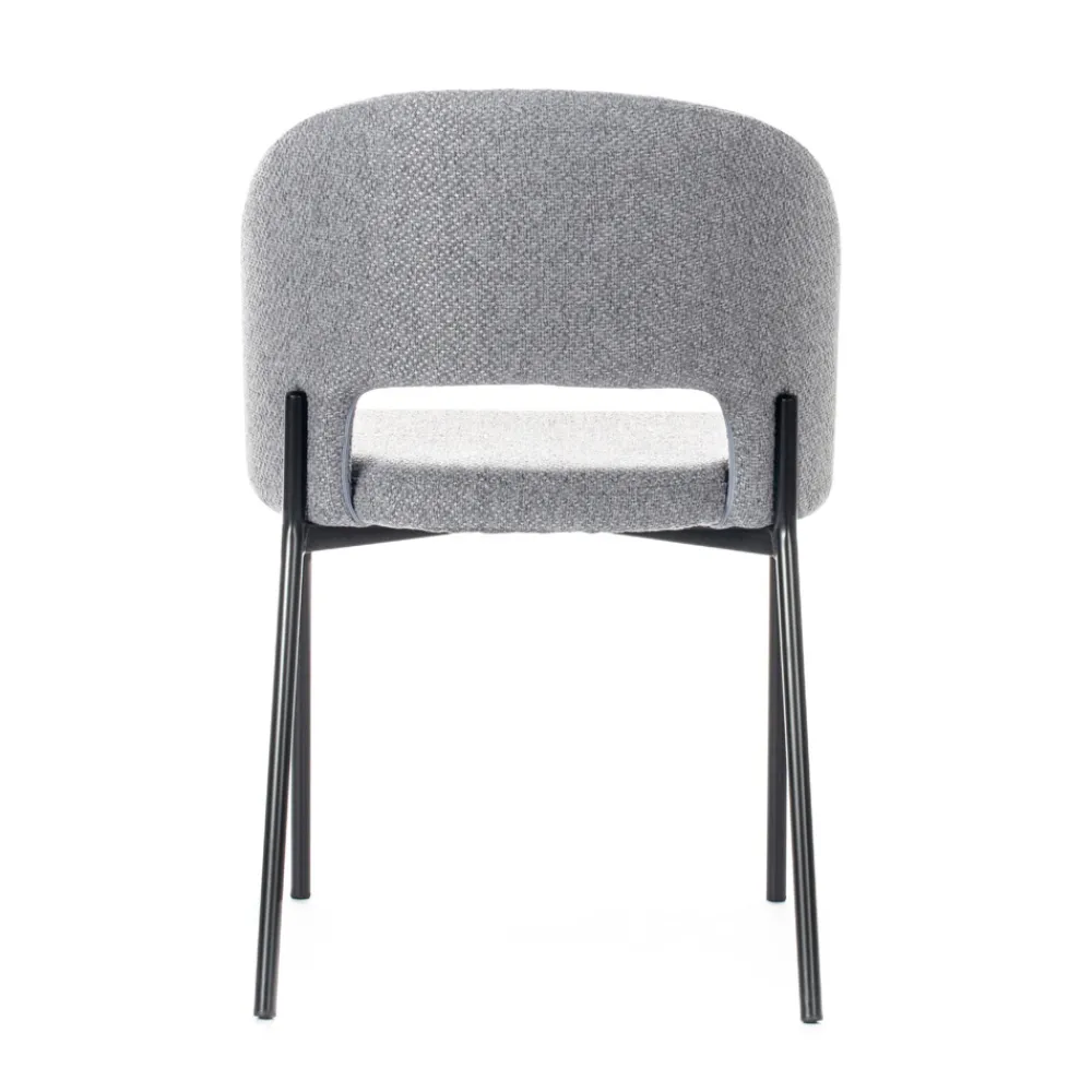 Viadurini Living Moderne Stühle-4 Stühle mit Stoffsitz in verschiedenen Ausführungen und Metall – Provence