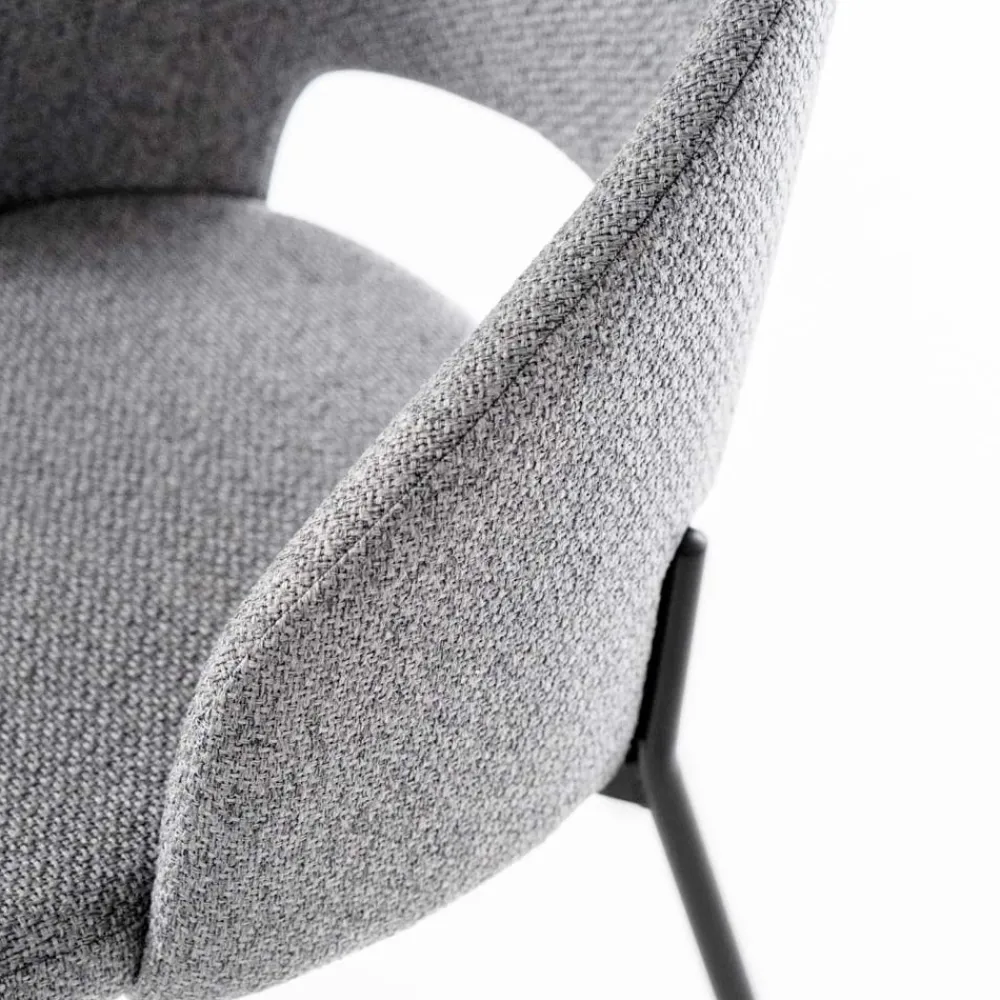 Viadurini Living Moderne Stühle-4 Stühle mit Stoffsitz in verschiedenen Ausführungen und Metall – Provence