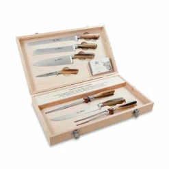 Coltellerie Berti Küchenmesser-7 Tischmesser aus Edelstahl, Berti exklusiv für Viadurini - Sanzio