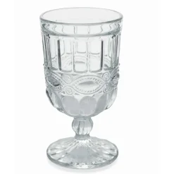 Viadurini Kitchen Gläser Set-12 transparente und verzierte Glasbecher für den Weihnachtstisch - Garbobic