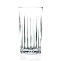 Viadurini Kitchen Italienisches Kristallgeschirr-12 Tumbler Tall Highball Gläser aus verziertem Öko-Kristall - Senzatempo